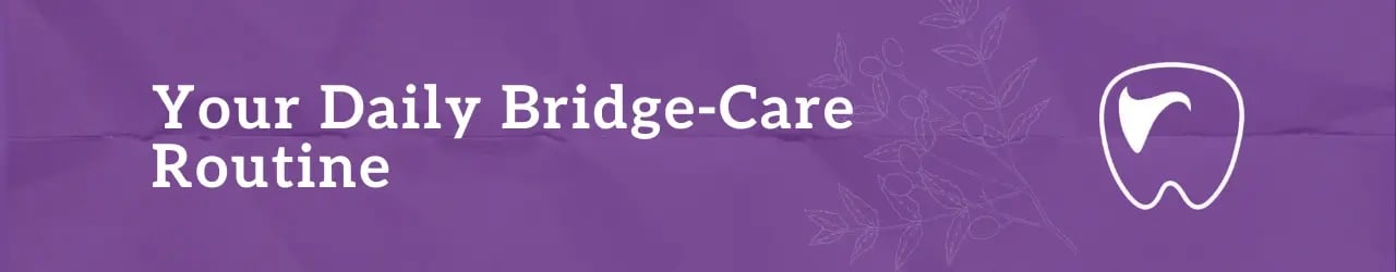 Your Daily Bridge-Care Routine