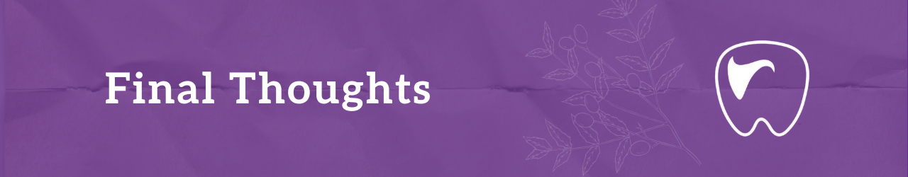 Final Thoughts about teeth whitening