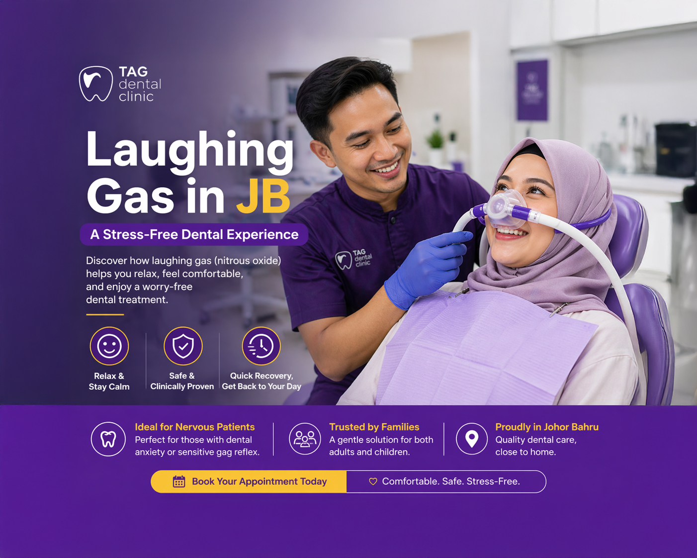 Laughing Gas in JB: A Stress-Free Option for Patients