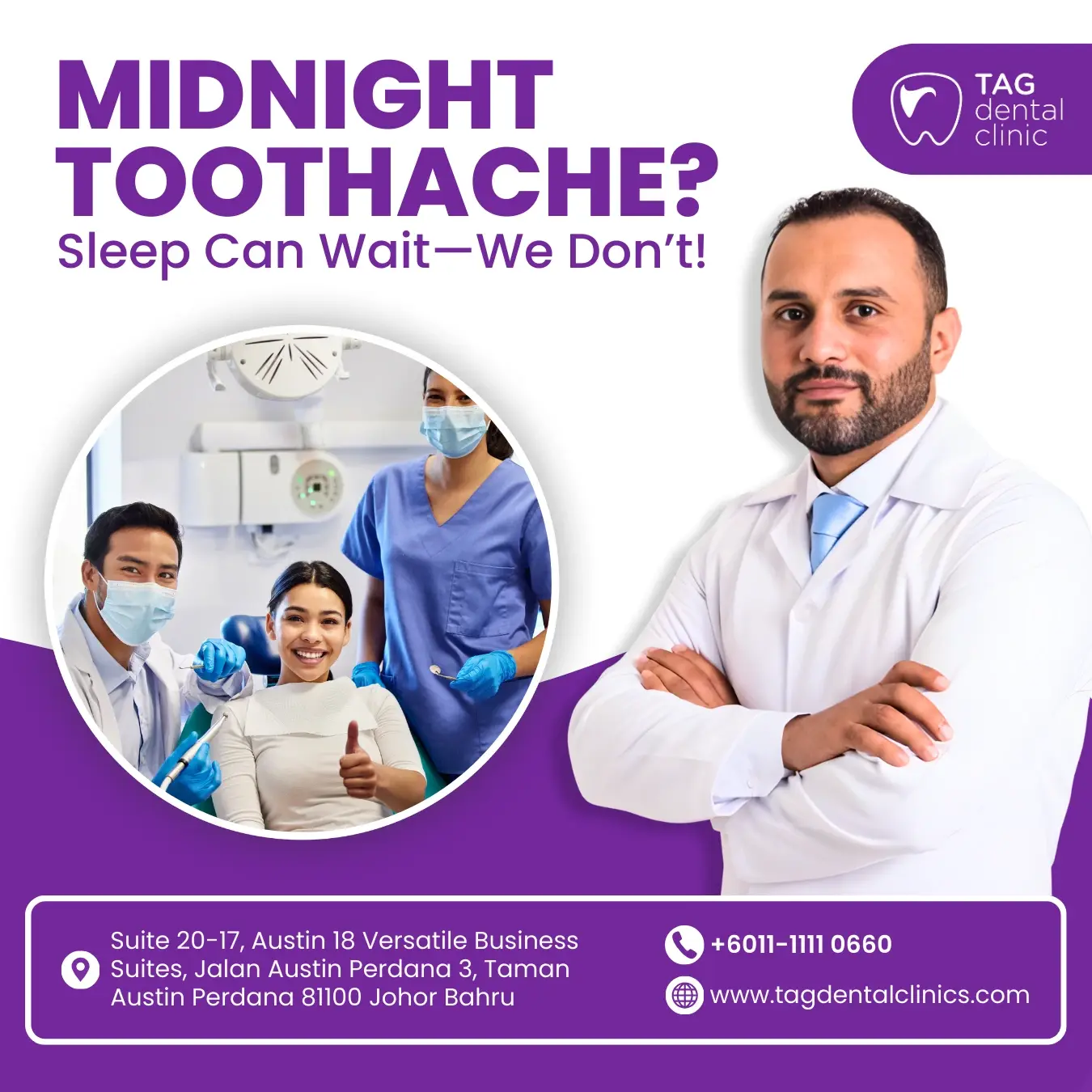 Emergency Dental Services in Johor Bahru