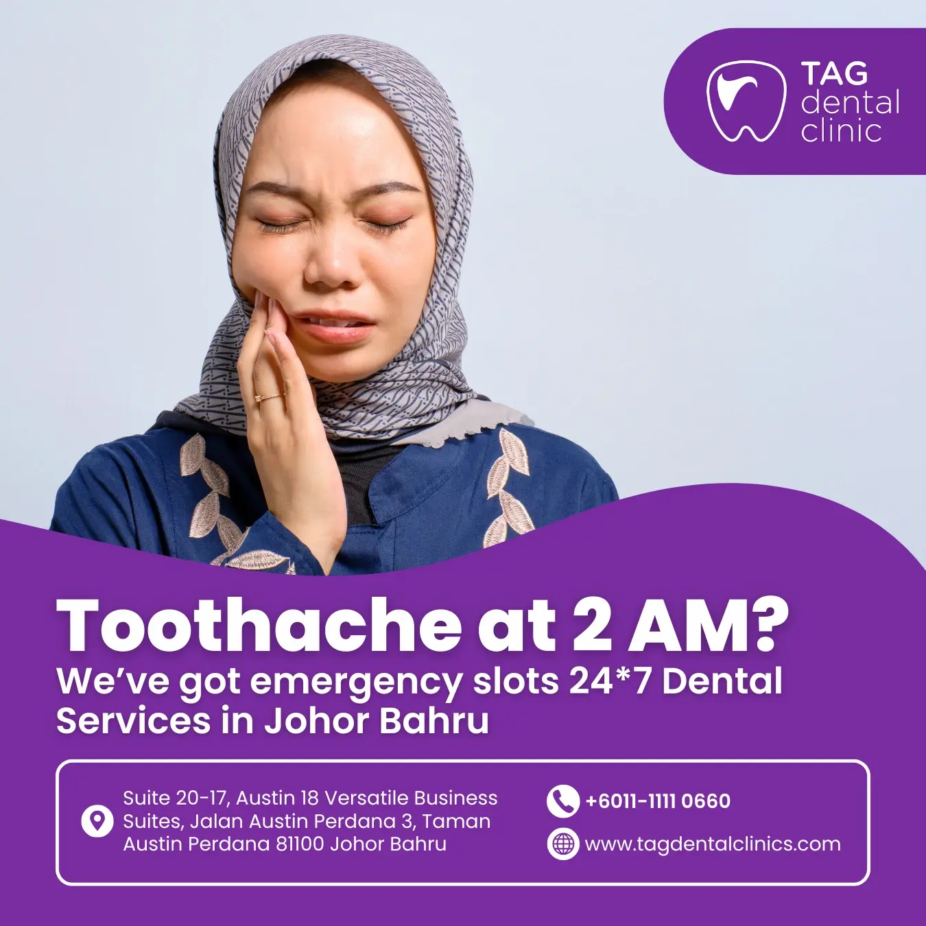Emergency Dental Services in Johor Bahru